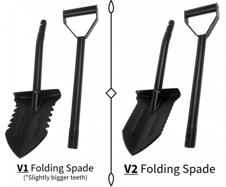 swagier v1 + v2 folding spade